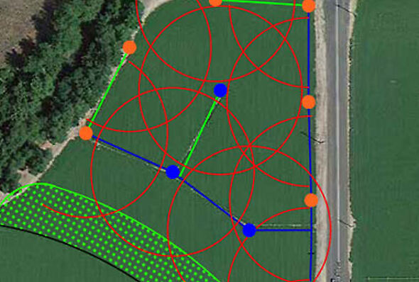 center pivot irrigation system design